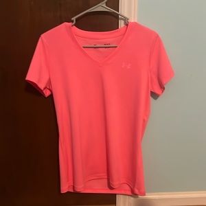 Medium hot pink Under Armour active shirt